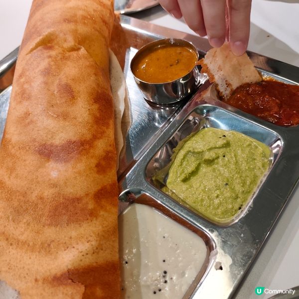 印度素食尖咀遊記😋！馬薩拉薄餅超正！