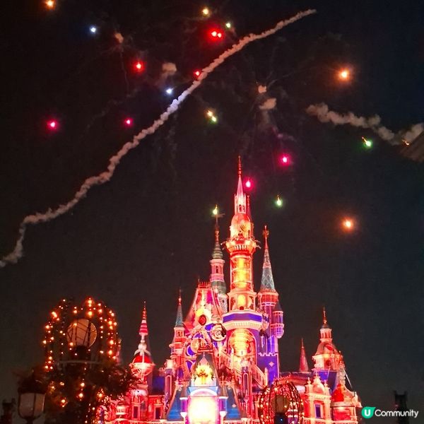 上海迪士尼奇夢之光✨ 煙花超靚超精彩表演🤩