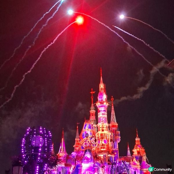上海迪士尼奇夢之光✨ 煙花超靚超精彩表演🤩