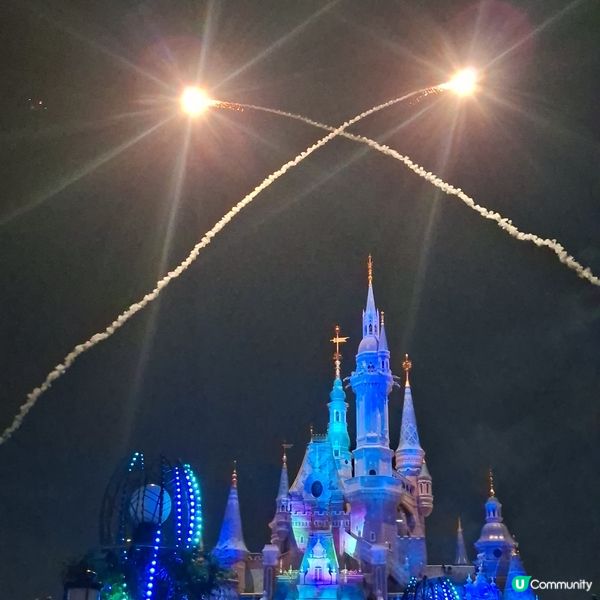 上海迪士尼奇夢之光✨ 煙花超靚超精彩表演🤩