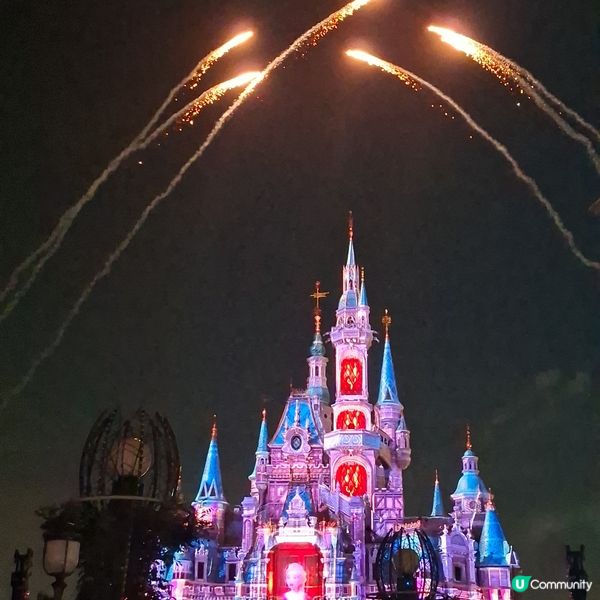 上海迪士尼奇夢之光✨ 煙花超靚超精彩表演🤩