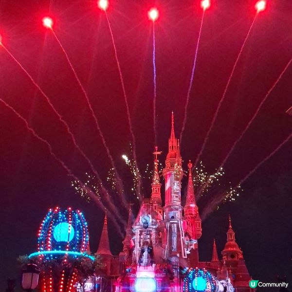 上海迪士尼奇夢之光✨ 煙花超靚超精彩表演🤩
