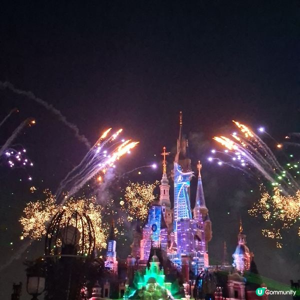 上海迪士尼奇夢之光✨ 煙花超靚超精彩表演🤩