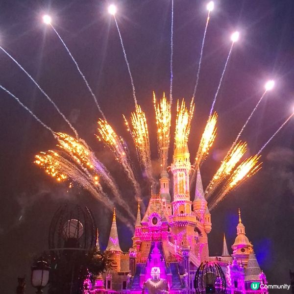 上海迪士尼奇夢之光✨ 煙花超靚超精彩表演🤩