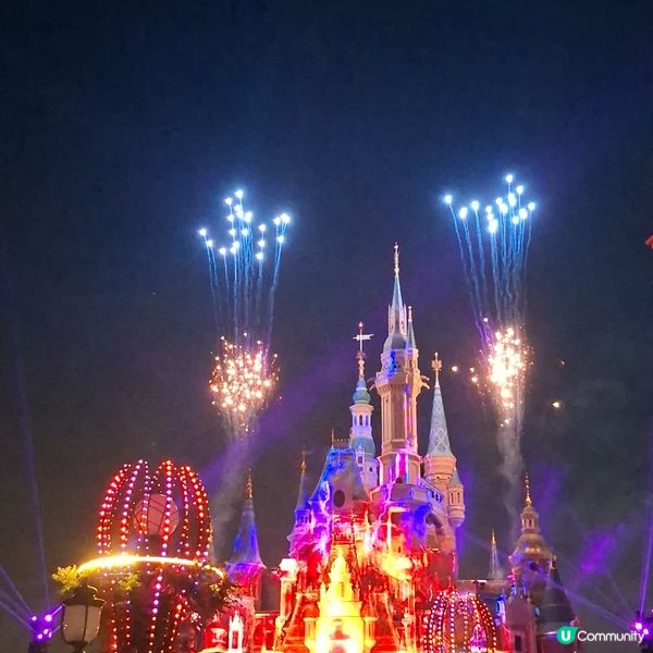 上海迪士尼奇夢之光✨ 煙花超靚超精彩表演🤩