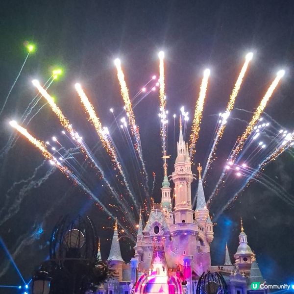 上海迪士尼奇夢之光✨ 煙花超靚超精彩表演🤩