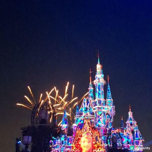 上海迪士尼奇夢之光✨ 煙花超靚超精彩表演🤩