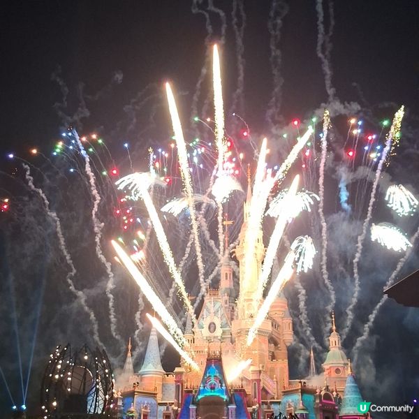 上海迪士尼奇夢之光✨ 煙花超靚超精彩表演🤩