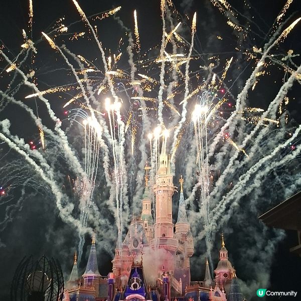 上海迪士尼奇夢之光✨ 煙花超靚超精彩表演🤩