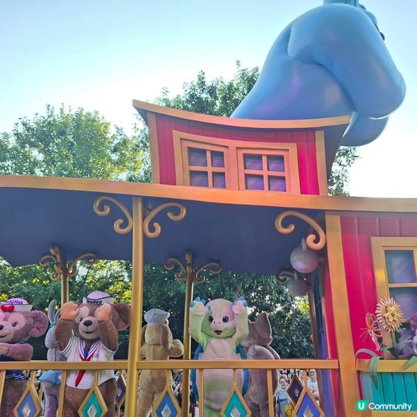 上海迪士尼巡遊🤩花車款式多到爆📸 快啲嚟睇！