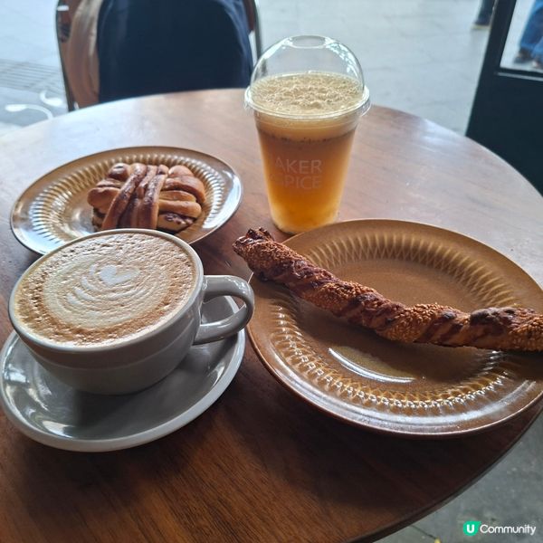 上海早餐新體驗介紹😍高質香溢焙客咖啡店☕🥐😋