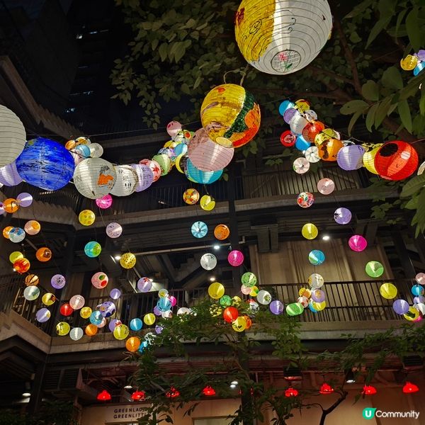 ✨2025年中秋節打卡熱景介紹「灣仔藍屋」燈籠海燈飾💞