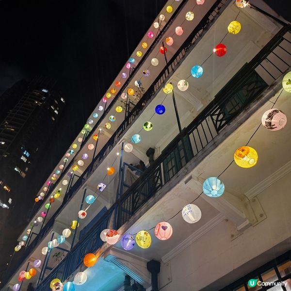 ✨2025年中秋節打卡熱景介紹「灣仔藍屋」燈籠海燈飾💞