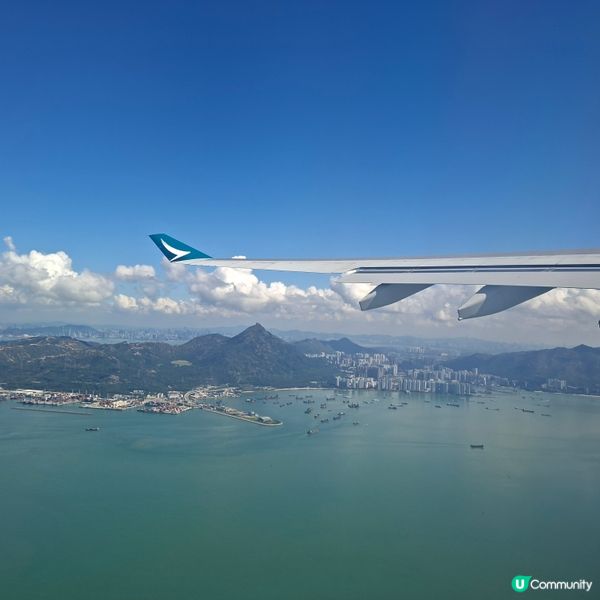 上海早機國泰之旅！飛機機低脂餐標準餐分享🤤 