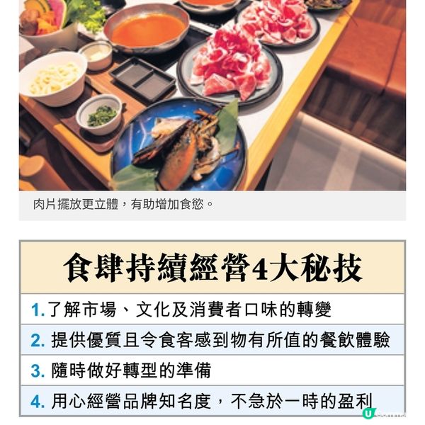 食肆捕捉潮流及時變革迎消費新局