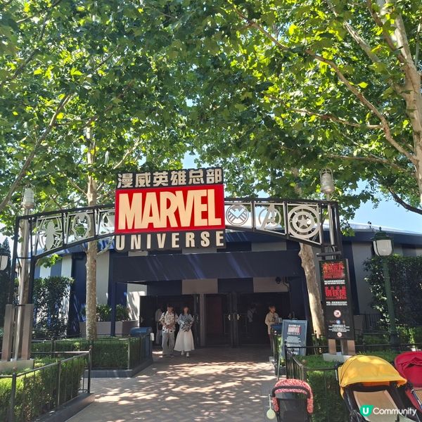 ✨️上海迪士尼打卡熱點🤭Marvel Universe展覧
