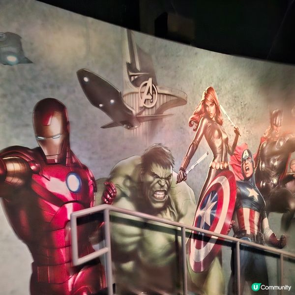 ✨️上海迪士尼打卡熱點🤭Marvel Universe展覧