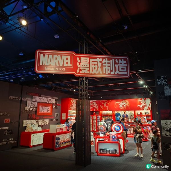 ✨️上海迪士尼打卡熱點🤭Marvel Universe展覧