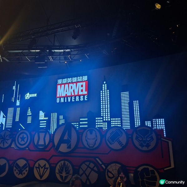 ✨️上海迪士尼打卡熱點🤭Marvel Universe展覧