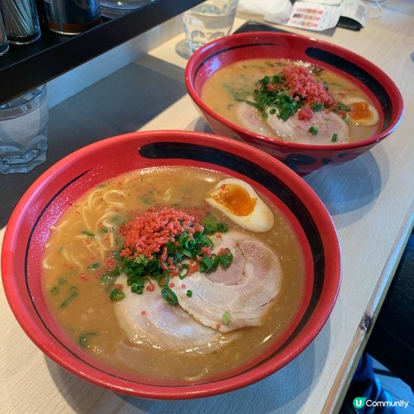 一風堂拉麵🍜！叉燒蛋麵超正🤤！