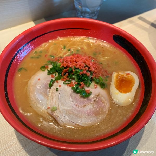 一風堂拉麵🍜！叉燒蛋麵超正🤤！