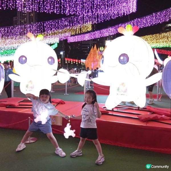 中秋維園綵燈會🏮！氣氛勁正，各位必睇😍！