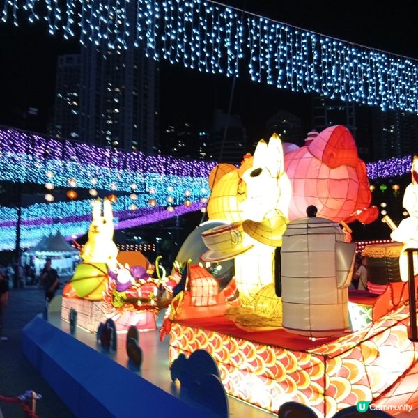 中秋維園綵燈會🏮！氣氛勁正，各位必睇😍！