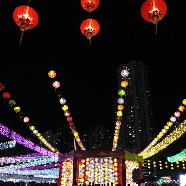 中秋維園綵燈會🏮！氣氛勁正，各位必睇😍！