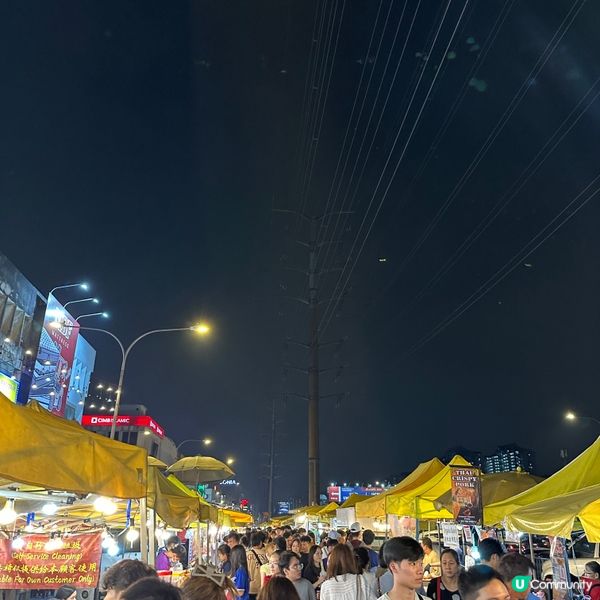 吉隆坡康樂夜市掃街攻略！😋 星期三開檔！