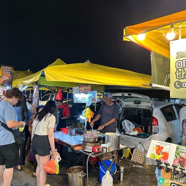 吉隆坡康樂夜市掃街攻略！😋 星期三開檔！