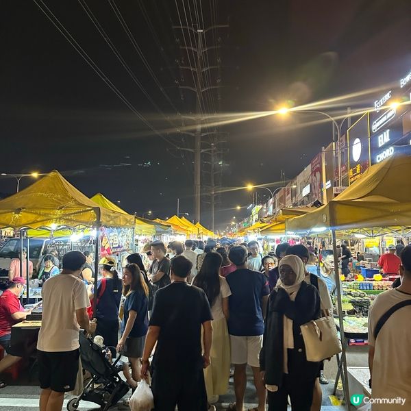 吉隆坡康樂夜市掃街攻略！😋 星期三開檔！