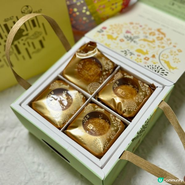 中秋節🌕利苑雙聚嚐月月餅禮盒報告😁