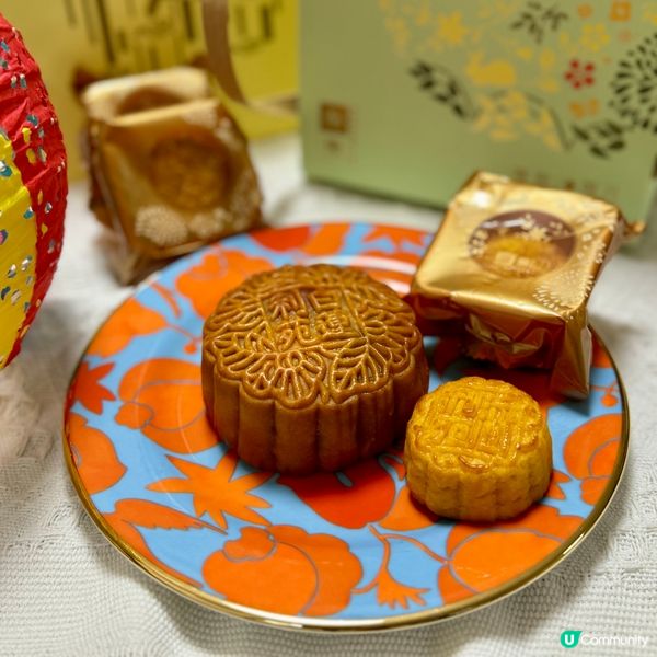 中秋節🌕利苑雙聚嚐月月餅禮盒報告😁
