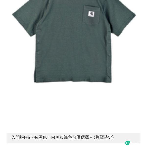 sacai X Carhartt WIP