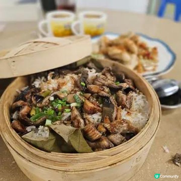 街市熟食中心 必食籠仔蒸薑汁黃鱔飯