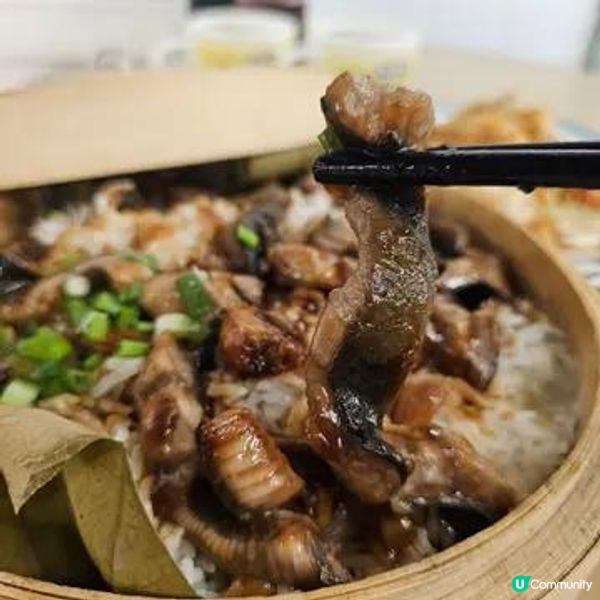 街市熟食中心 必食籠仔蒸薑汁黃鱔飯