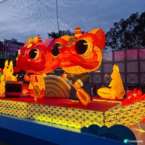 維園追月記🏮本土特色燈飾勁靚🤩