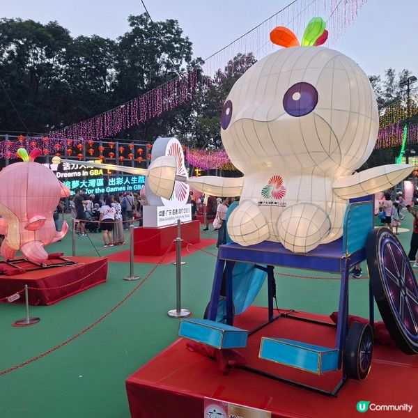 維園追月記🏮本土特色燈飾勁靚🤩