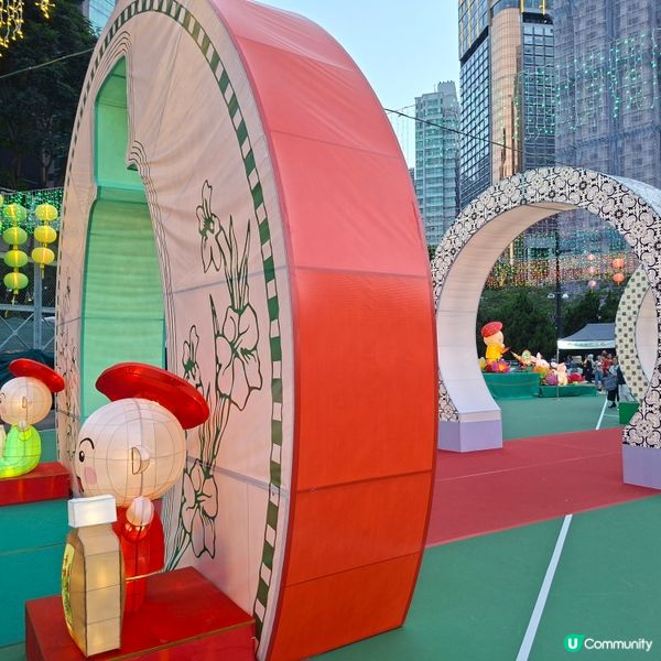 維園追月記🏮本土特色燈飾勁靚🤩