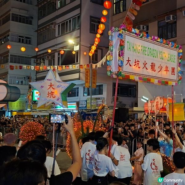 中秋追月舞火龍🔥 67公尺巨龍震撼🐉300人同時舞動表演