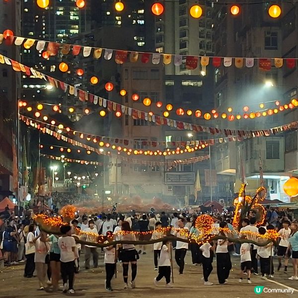 中秋追月舞火龍🔥 67公尺巨龍震撼🐉300人同時舞動表演