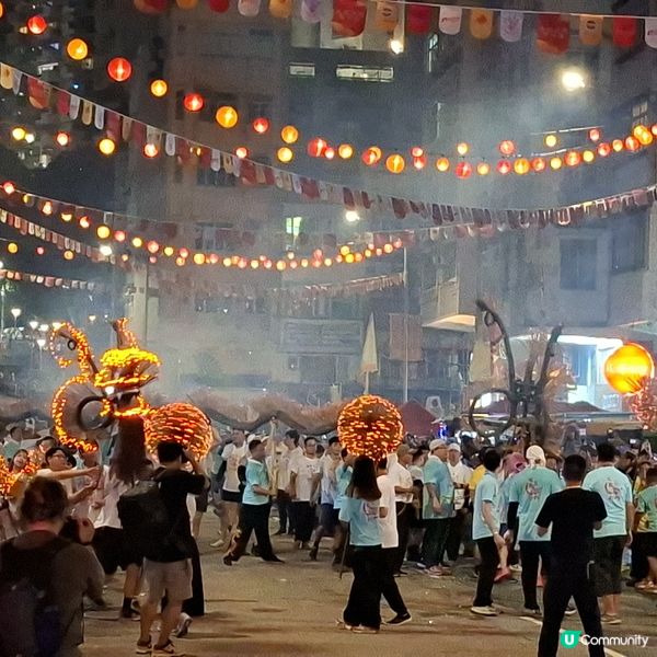 中秋追月舞火龍🔥 67公尺巨龍震撼🐉300人同時舞動表演