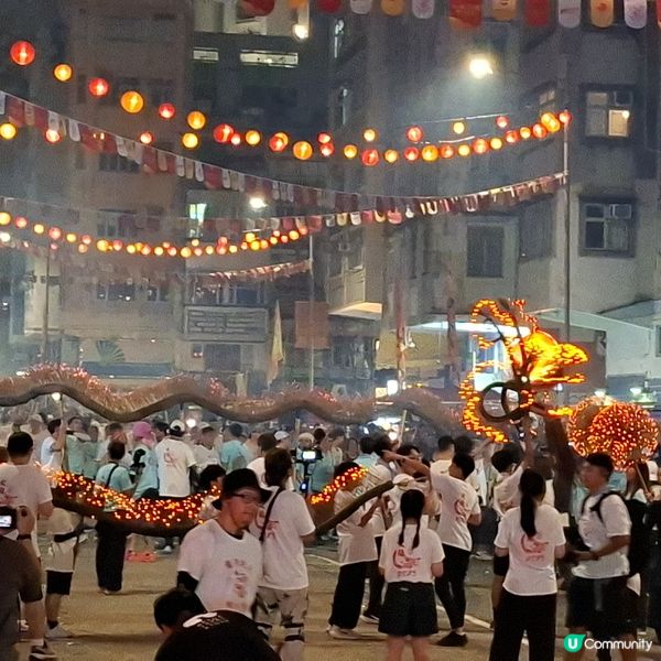 中秋追月舞火龍🔥 67公尺巨龍震撼🐉300人同時舞動表演