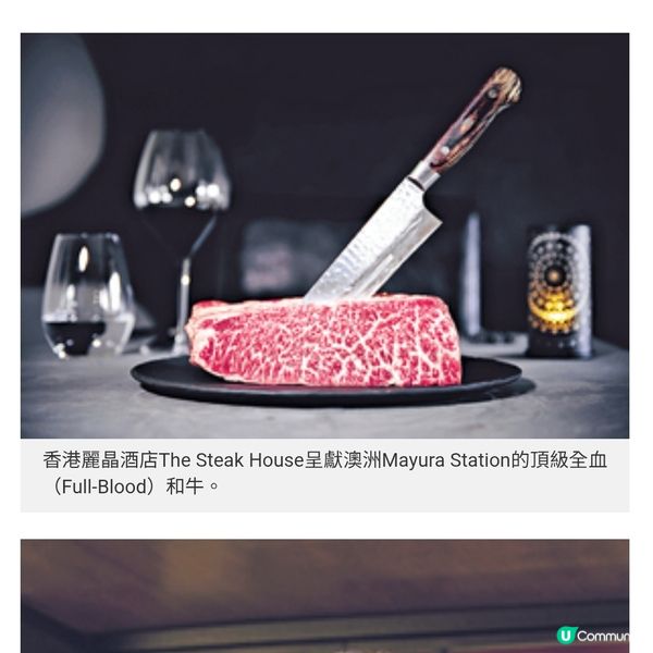 香港麗晶酒店限定晚餐