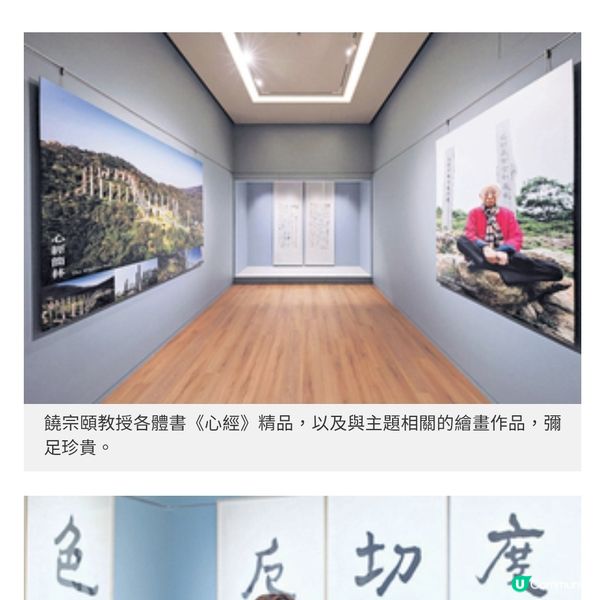 饒宗頤《心經》與心經簡林展以藝術探索人生智慧