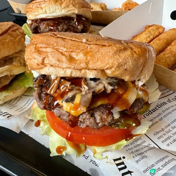 西貢搵食記！手工漢堡包小店🍔😋勁大個勁足料！