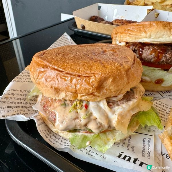 西貢搵食記！手工漢堡包小店🍔😋勁大個勁足料！