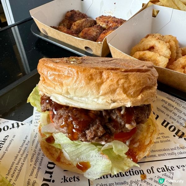 西貢搵食記！手工漢堡包小店🍔😋勁大個勁足料！