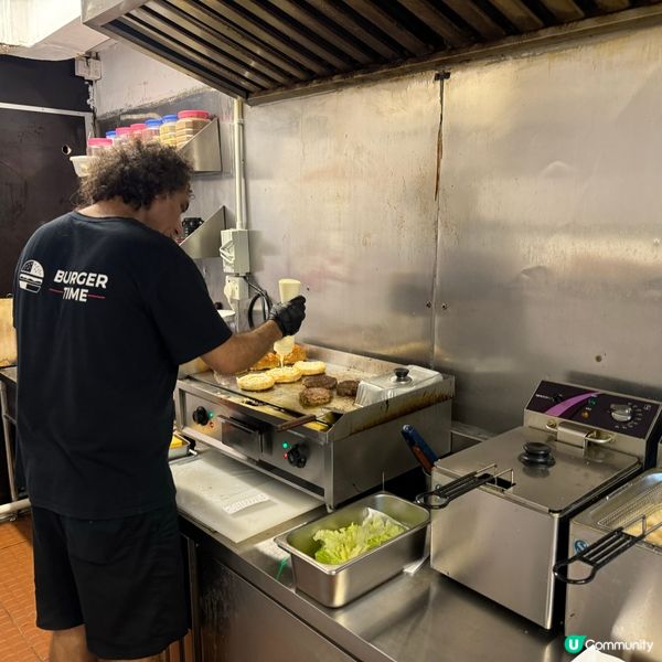 西貢搵食記！手工漢堡包小店🍔😋勁大個勁足料！