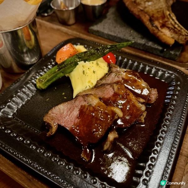 美食廣場裡的酒店旗下優質扒房🥩